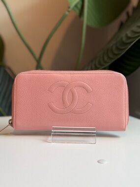 CHANEL ‘Timeless CC Zip Around Wallet’